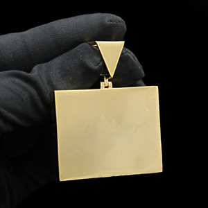 Colgante Premium Urban Iced Diamond Hip Hop de Aleación Chapada en Oro Prestige Authority - Product Image 4