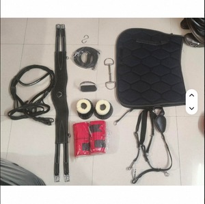 Sangle de ventre en cuir véritable de qualité supérieure pour selle d'endurance anglaise, sangle élastique durable pour chevaux, disponible en gros - Product Image 4