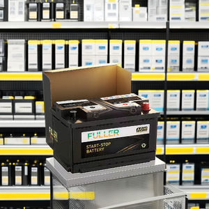 Лидер продаж, автомобильные аккумуляторы AGM FULLER H7 80AH емкостью, автомобильные аккумуляторы MF свинцово-кислотные автомобильные аккумуляторы - Product Image 4