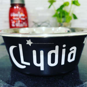 Bol de nourriture pour chien en acier inoxydable élégant avec forme rectangulaire élégante Mangeoire moderne de taille XL pour animaux de compagnie et bol à boire pour une utilisation automatique - Product Image 4