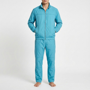 Men Sports Tracksuit Nylon Jacket and <b>Pants</b> Set Breathable Running Gym Wear OEM Wholesale - Product Image 1