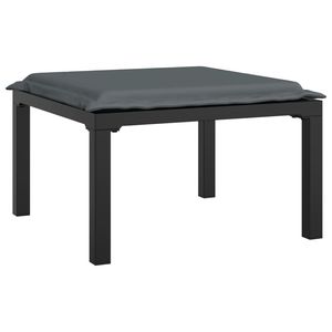 Conjunto de Muebles de Jardín en Negro y Gris, Elegantes Muebles de Patio para Entretenimiento al Aire Libre - Product Image 6