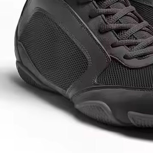 Chaussures de boxe haut de gamme, légères, respirantes, semelle à forte adhérence, parfaites pour l'entraînement, le sparring et les performances sur le ring. - Product Image 6