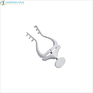 เครื่องมือผ่าตัด CHC CHC-1024 พรีเมียม รุ่นแมนนวล ยี่ห้อ Jansen Mastoid Retractor ทำจากสแตนเลสสตีล ใช้ซ้ำได้ ขนาด 16 ซม. - Product Image 4