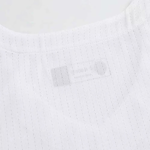 Conjunto de Camiseta de Baloncesto Blanca para Hombre, Sin Mangas, Cuello en V, Pantalones Cortos de Poliéster que Absorben la Humedad, Cintura Elástica, Corte Regular - Product Image 6