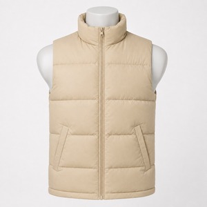 Chaleco acolchado personalizado para hombre con bolsillos funcionales, tela suave y acabado profesional para pedidos al por mayor - Product Image 1
