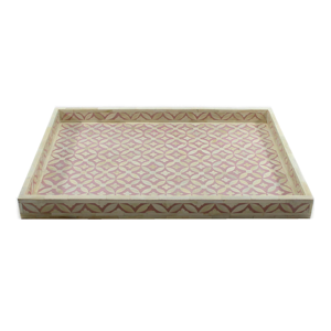 Bandejas de servir con incrustaciones de hueso hechas a mano para restaurantes y hoteles de la marca blossom craft india - Product Image 6