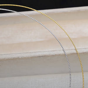 S925 Silver Adjustable Hand Ring Female Clavicle Chain DIY Handmade <b>Collar</b> and Neck Ornament Thread Chain Bracelet <b>for</b> <b>Women</b> - Product Image 4