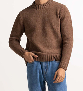 Pull en acrylique pour homme, tricot tendance, fabricant de vêtements en acrylique pour homme, pull classique décontracté, fournisseur de vêtements en tricot pour homme - Product Image 4
