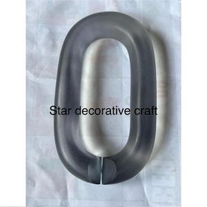 Cadena de eslabones de resina para decoración de pared, cadena de acrílico transparente con hebilla para decoración de pared y acento de jardín - Product Image 2