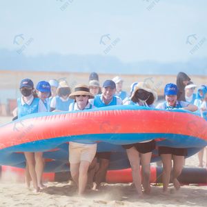 Flying Disc Team Building Viet Nam PVC Ensure safety in transit All Seasons <b>Inflatable</b> Thuy Linh Easy to install and portable - Product Image 3