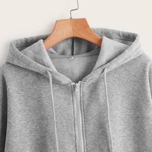 Sudaderas con capucha de algodón estampadas para hombre de alta calidad, con logotipo personalizado, gruesas, extragrandes, de forro polar para el invierno - Product Image 3