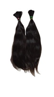 Extensions de cheveux humains vierges Remy indiens en lots, emballage personnalisé, ondulation naturelle, double trame, haute qualité, toutes couleurs
