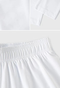 ชุดยูนิฟอร์มเทควันโด ผ้าสำหรับชุดยูนิฟอร์มศิลปะการต่อสู้ น้ำหนักเบา 65/35 โพลีคอตตอน ชุดยูนิฟอร์มเทควันโด - Product Image 4