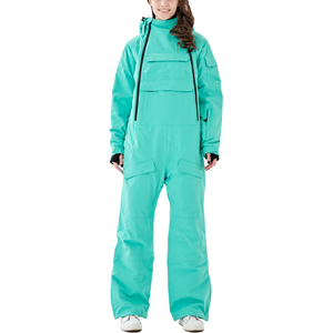 High Performance One Piece <b>Women</b> Ski Suit Waterproof Breathable Snow Winter <b>Thermal</b> Cold Weather Snowboard Suit Outerwear - Product Image 6