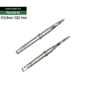 Brocas Quirúrgicas para Implantes Dentales de Venta Caliente: Guía de Posicionamiento de Hueso Cortical Alveolar de Lanza Larga para Inserción Piloto - Product Image 1