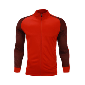 Chaqueta Deportiva de Fútbol de Invierno Personalizada para Hombre con Logotipo Frontal, Manga Larga, 100% Poliéster Transpirable para Futbolistas - Product Image 3