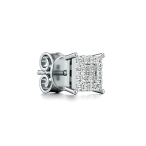 14KT Yellow Gold Brilliant Cut Lab Grown Diamond <b>Stud</b> <b>Earrings</b> 0.30 CT Cluster Halo Design IGI Certified Minimalist <b>Fine</b> Jewelry - Product Image 4