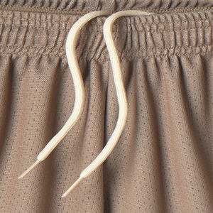 New Style Premium High Quality Solid Eco-Friendly Oversized Long Cargo Shorts Men <b>Elastic</b> Mid Canvas Custom Screen Printed Logo - Product Image 3