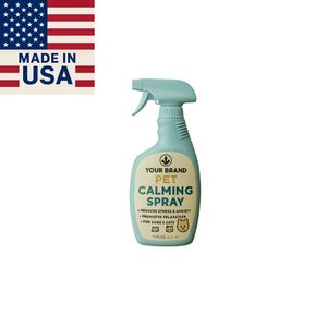 Aromasong PC04 Marque Privée 16oz Fabriqué aux États-Unis Spray Apaisant Écologique pour Animaux de Compagnie Logo Personnalisé Désodorisant Puissant Contre les Mauvaises Odeurs - Product Image 1