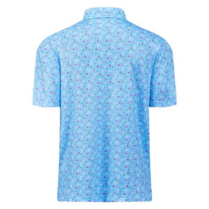 Polo de Golf Ajustado para Hombre, Tela Elástica, Control de Humedad, Ropa Deportiva para Exteriores, para Adultos - Product Image 2