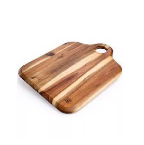 Juego de tablas de cortar de bambú para cocina con orificio para colgar, 3 tamaños, tabla de cortar de madera para cortar frutas y verduras - Product Image 2