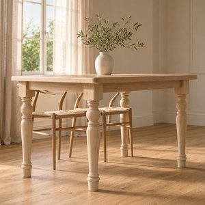 Pieds de table en bois massif, tailles et finitions personnalisées pour tables à manger, tables basses, bureaux et projets de meubles - Product Image 3