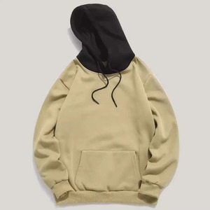 Sudadera con Capucha para Hombre, Talla Grande, de Primera Calidad, con Bloques de Color, de Algodón Grueso, con Estampado de Dibujos Animados, Forro Polar, Ecológica, Antipilling, Corte Regular - Product Image 1