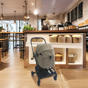 Poussette pliable en aluminium légère pour chien, remorque confortable pour animaux de compagnie pour les balades à vélo et les transports d'animaux de compagnie - Product Image 1