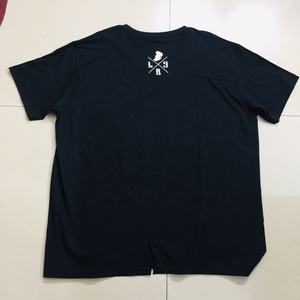 T-shirt à manches courtes personnalisé grande taille pour hommes Impression numérique de haute qualité Viscose/Jersey de coton Respirant Design surdimensionné - Product Image 6