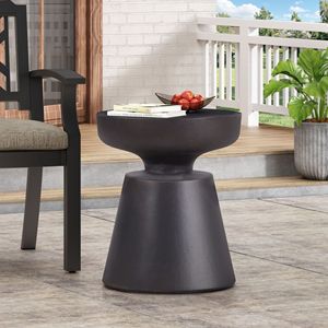 Lightweight <b>Outdoor</b> Concrete <b>Side</b> <b>Table</b> for <b>Outdoor</b> Living - Product Image 3