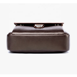 Leather Messenger <b>Bag</b> Zipper Closure Crossbody <b>Shoulder</b> <b>Bag</b> <b>Men</b> Women Daily Use All Seasons Lightweight - Product Image 3