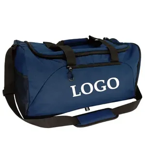 Sac à dos de sport pour homme avec logo personnalisé, sac de sport de gym avec compartiment pour chaussures, sac de voyage et de fitness - Product Image 2