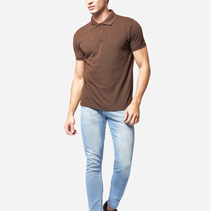 Nouveaux Polos Homme 2026 Personnalisés en Coton Respirant de Haute Qualité, Style Décontracté à Motif Uni, Prix de Gros - Product Image 2