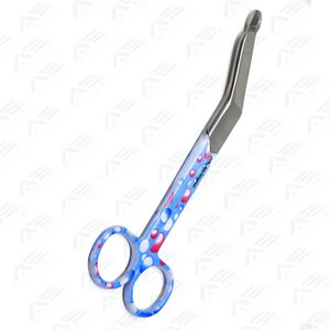 Ciseaux chirurgicaux, ciseaux à pansements, ciseaux utilitaires, ciseaux tactiques de survie à lame rigide et poignée en plastique, ciseaux de traumatologie de qualité supérieure - Product Image 3