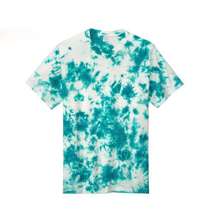 T-shirt tie-dye pour hommes, t-shirts graphiques arc-en-ciel naturels en polyester, tie-dye à prix avantageux et meilleur service OEM - Product Image 4