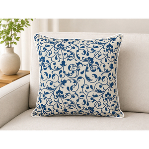 Designer Cotton Printed Cushion Cover | Luxury Throw <b>Pillow</b> Cover for Sofa, Bedroom & Hotel Decor <b>Soft</b> Printed Decorative <b>Pillow</b> - Product Image 2
