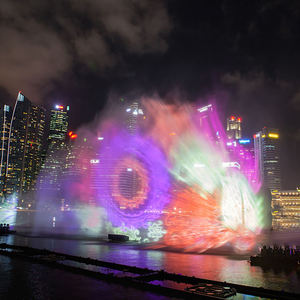 Fuente de Agua Musical con Proyección de Películas en Pantalla LED 3D, Moderna, de Acero Inoxidable, para Exteriores, Personalizable, con Láser - Product Image 3