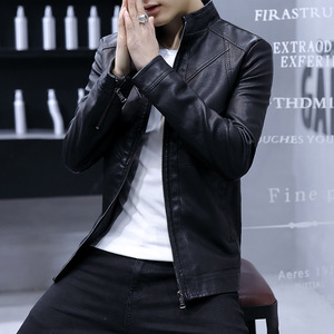 เสื้อแจ็คเก็ตหนังผู้ชายไซส์ใหญ่ ระบายอากาศได้ดี ใส่ได้ทุกฤดู - Product Image 6