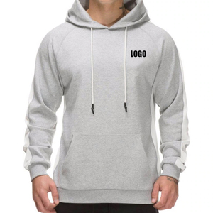 Conjunto Deportivo para Hombre, Gris, con Capucha, 100% Algodón, Ligero, Diseño 2 en 1, Manga Larga, Color Sólido, Transpirable, Informal - Product Image 2