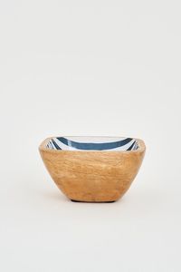 Nouveau Bol Décoratif en Bois Émaillé Imprimé – Vaisselle de Cuisine pour Servir Aliments et Salades - Product Image 2