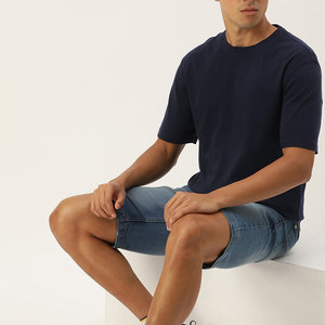 T-shirt décontracté pour homme, design personnalisé, couleur unie élégante, coupe ample, manches courtes, coupe ajustée, t-shirt d'été confortable pour homme - Product Image 4