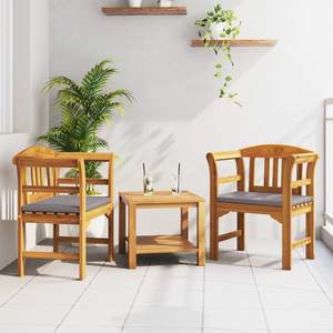 26.97x18.11x32.48ในม้านั่งน้ำมันธรรมชาติเสร็จลาน - Product Image 1