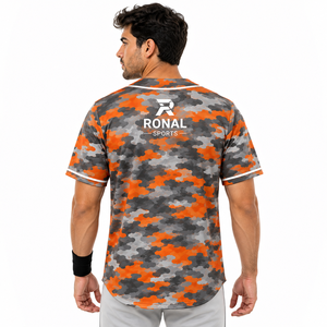 Camiseta de Béisbol para Hombre, Nueva Colección, Superventas, Transpirable, Tallas Grandes, Personalizable, Alta Calidad, por Ronal Sports - Product Image 4