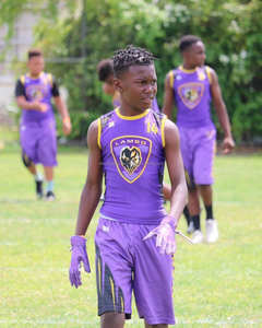 Uniforme de fútbol sublimado 7v7, ropa de compresión 7 en 7, uniforme de fútbol, diseño personalizado, servicio OEM, camiseta de fútbol americano para niños - Product Image 2