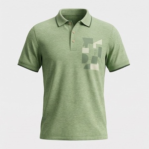 เสื้อโปโลผู้ชายคอตตอนพลัสไซส์แฟชั่นใหม่ ผ้าเจอร์ซีย์ แขนสั้น สีพื้น สไตล์สตรีท สำหรับฤดูร้อน รับสั่งทำสีได้ เสื้อผ้ากีฬา - Product Image 1