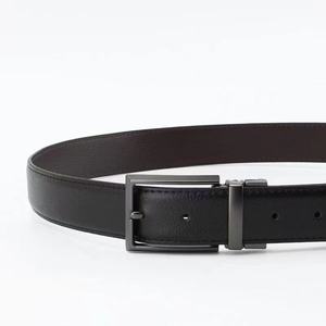 Nuevo cinturón de cuero genuino para hombre, hebilla de aleación con diseño giratorio, cinturón informal de negocios, duradero, ligero, a la moda - Product Image 3