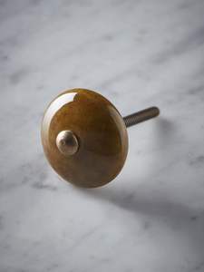 Boutons de porte élégants faits à la main en bois et résine, poignées décoratives pour tiroirs - Product Image 6