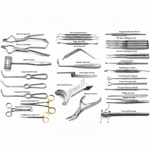 PISSCO Plastic Surgery <b>Instrument</b> Set 32 PCS Reconstructive Surgery Kit Soft Tissue Surgery Kit General Plastic Surgery Set - Product Image 5
