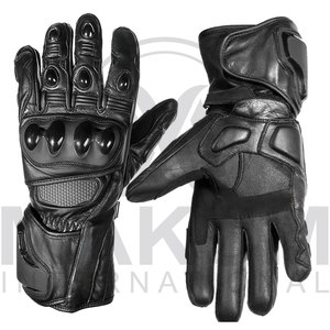 Gants de moto en cuir imperméables pour la protection hivernale, gants de course pour moto, gants de moto en cuir pour la conduite - Product Image 4